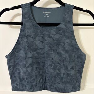 Cooperative Blue Geometric Tank Top